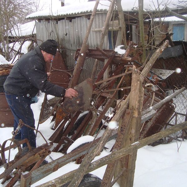 Ekspedīcijā pie Špoģu ciema iedzīvotāja Vasilija Kodratjeva, 2010