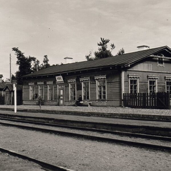 Višķu stacija, 1927
