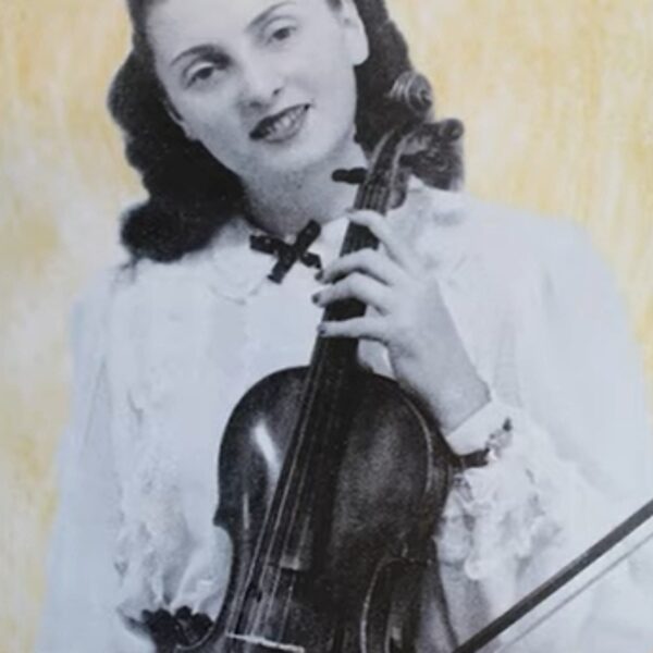 Cecīlija Boruchowitz [dz. Gradis] pēc Otrā pasaules kara. 1940. gadu beigas