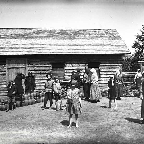 Māla trauku [podu] tirgus Daugavpils apriņķa Višķu pagasta Višķos. 1927. gada 19. jūnijs. 