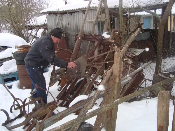 Ekspedīcijā pie Špoģu ciema iedzīvotāja Vasilija Kodratjeva, 2010