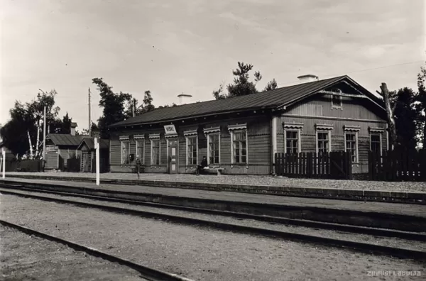 Višķu stacija, 1927